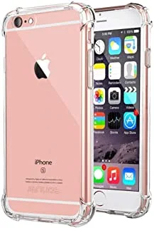 iPhone 6 Plus / 6s Plus Case Cover Protective Shock Absorption Bumper Soft Transparent Case for iPhone 6 Plus / 6s Plus by Nice.Store.UAE (Clear)
