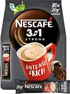 Nescafe 3In1 Strong Coffee Mix Stick 20g (30 Sticks)