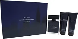 Narciso Rodriguez BlEU Noir For Men Eau De Toilette, 100 ml& Shower Gel Set of 2, 75 ml