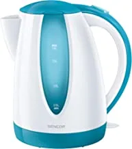 SENCOR - Electric Kettle, 2000 W, LED Light, Removable and Washable Dirt and Scale Filter, 1.8 L, SWK 1817TQ, 2 years replacement Warranty