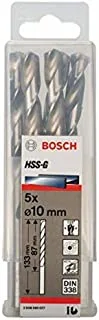 Bosch Metal Drill Bits Hss-Gp5-Hss-G-10.0mm Tools Accessories, 2608595077