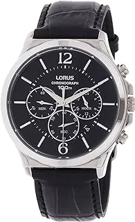 Lorus Classic Mens Analog Quartz Watch With Leather Bracelet Rt315Hx8