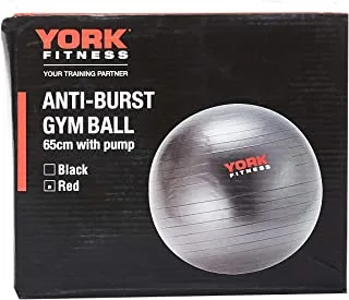 York Yoga Ball - 65 cm, Assorted Color