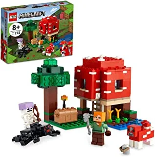 LEGO® Minecraft® The Mushroom House 21179 Building Kit (272 Pieces)