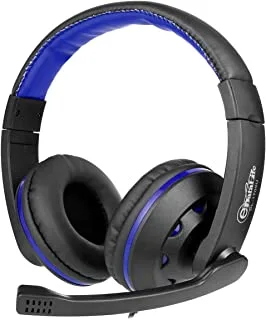 Edatalife Headphone For Chatting And Gaming Compatible With Sony Playstation 4, Laptop, Xbox, And Pc (Blue) Dl-1700U, Medium, Wired
