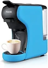 Saachi Coffee Pod/Capsule Coffee Machine, Blue, NL-COF-7058-BL