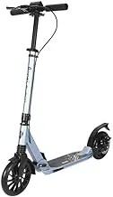 COOLBABY Adult Scooter with Dual Suspension, Hight-Adjustable Urban Scooter Folding Kick Scooter With Big Wheels For Teens Kids Age 12 Up