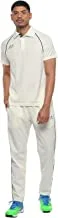 Nivia 2507 Polyester Field Cricket Jersey Set, (Off White/Spl Sky Blue), XS