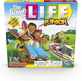 لعبة The Game Of Life Junior Board للأطفال من سن 5 سنوات فما فوق