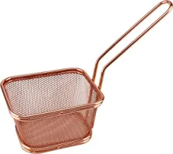 Stainless Steel Fry Basket, Rose Gold - BD-BASK-8RG