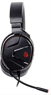 Bloody A4Tech G600I Virtual 7.1 Surround Sound Gaming Headset | 7.1 Virtual Sound | Detachable Microphone | Ergonomic 3D Earpads | Auto-Adjusting Headband | Tangle-Free Cable