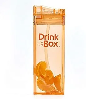 Drink in the Box 1912OR Eco-Friendly Reusable Drink and Juice Box Container