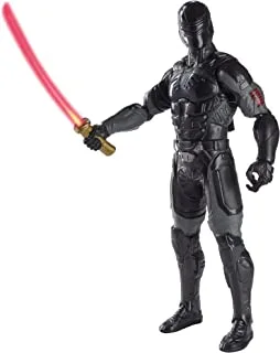 Snake Eyes: G.I. Joe Origins Ninja Strike Snake Eyes Collectible 12-Inch Scale Figure With Action Feature, Toys For Kids Ages 4 And Up, E8348