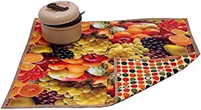 Kuber Industries Bed Server/Food Mat/Bedsheet Protector 3 Layered Waterproof Place Mats (K12), 36 * 36 inches