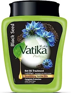 Vatika Naturals Hammam Zaith Hot Oil Treatment | Enriched With Blackseed | Lightweight & Non-Sticky | For Thick, Strong Hair - 1 kg