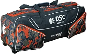 DSC Valence Gild Cricket Bag (Black/Orange)