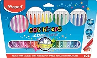 Color Peps Felt Tip 24Col C.Bx