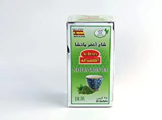 Al Diafa Green Matcha Tea, 25 Sachets X 1.6 G