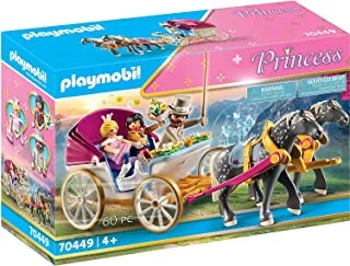 PLAYMOBIL Horse-Drawn Carriage, Multicolor, 70449