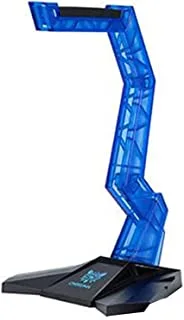 حامل سماعة الألعاب Onikuma - حامل سماعة رأس مضاد للانزلاق - تصميم قابل للإزالة والفصل مناسب لجميع سماعات الرأس - أزرق