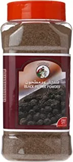 Al Fares Black Pepper Powder, 250G - Pack of 1