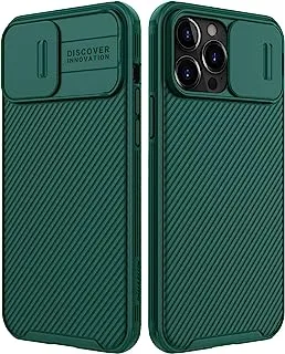 Nillkin Camshield Pro Case Hard Back Cover For Apple Iphone13 Pro Max 6.7 Inch Deep Green