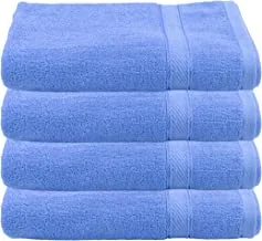 Kuber Industries 100 Percent Cotton 4 Pieces Full Size Bath Towel 30