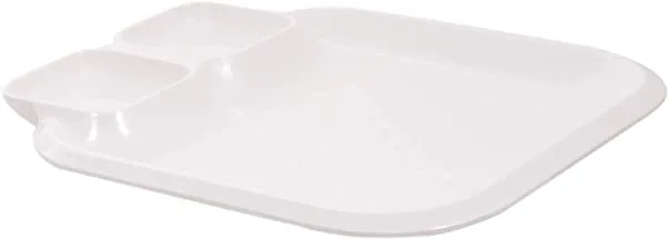 Dinewell Dwt1040W Melamine Dinner Plate White-Dwt1040W White