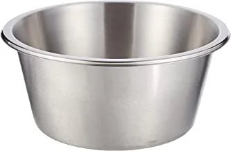 Sunnex Stainless Steel Silvia Mixing Bowl 33568, 5 Litre, 25.4 X 12 cm, Silver