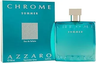 Azzaro Chrome Summer For Men -Eau De Toilette, 100 ml