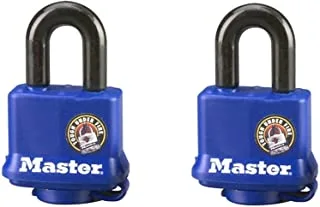 Masterlock ® قفل أمان عالي 38 مم مفتاح 2 قطعة / المجموعة