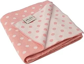 Pluchi- Knitted Baby Blanket-Tiny Dots