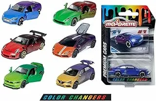 Majorette Limited Edition Set (Color Changing Vehicles) for Ages 3+ Years Old - Assorted Colors