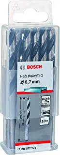 Bosch hss pointteq drill bit 6.7mm pack of 10