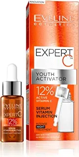 Eveline Expert C Youth Activator Serum Vitamin Injection Night 18Ml