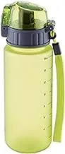 Shaha tritan water bottle, 530 ml capacity, green