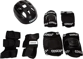 Cosco Unisex Adult Skates Protective Kit Senior, Black, Senior