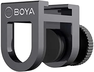 قاعدة تركيب الحذاء البارد BOYA BY-C12 للهواتف الذكية والأجهزة اللوحية