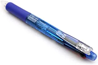أقلام زيبرا كليب متعددة الوظائف 12 عبوة ، أزرق