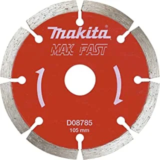 Makita D-05197 Acc Marble Cutting Segmented Blade, 105 Mm Size