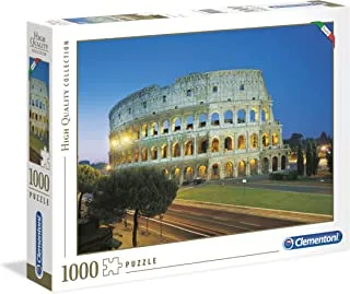 Clementoni Puzzle Colosseo 1000 Pieces (69 x 50 cm), Suitable for Home Decor, Adults Puzzle from 14 Years