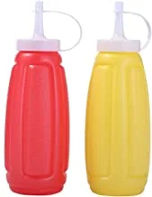 Lawazim Condiment Plastic Squeeze Container Multicolour 300Ml, 01-3050-03