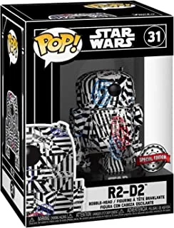 Pop + Protector Pop Star Wars: R2D2 (Futura)(Exc), Action Figure - 45526