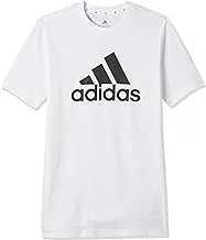 adidas Boys Essentials D2M Chest Logo Short Sleeves Sports T-Shirt T-Shirt