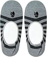 DSC Footlets DSCF06 Socks (Grey Melange/Black)