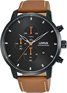 Lorus Classic Man Mens Analog Quartz Watch With Leather Bracelet Rm365Ex9