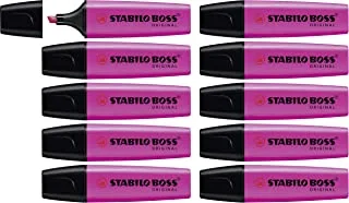 Highlighter - STABILO BOSS ORIGINAL Box of 10 Lilac