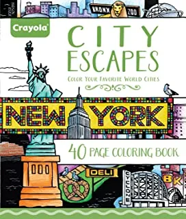 Adult Coloring, City Escapes Coloring Books