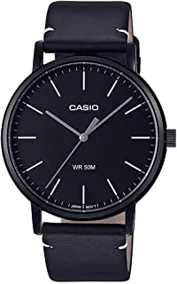 Casio Men Watch MTP E171BL 1EVDF, black
