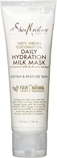 Shea Moisture 100% Virgin Coconut Oil Daily Hydration Milk Mask, 4Oz